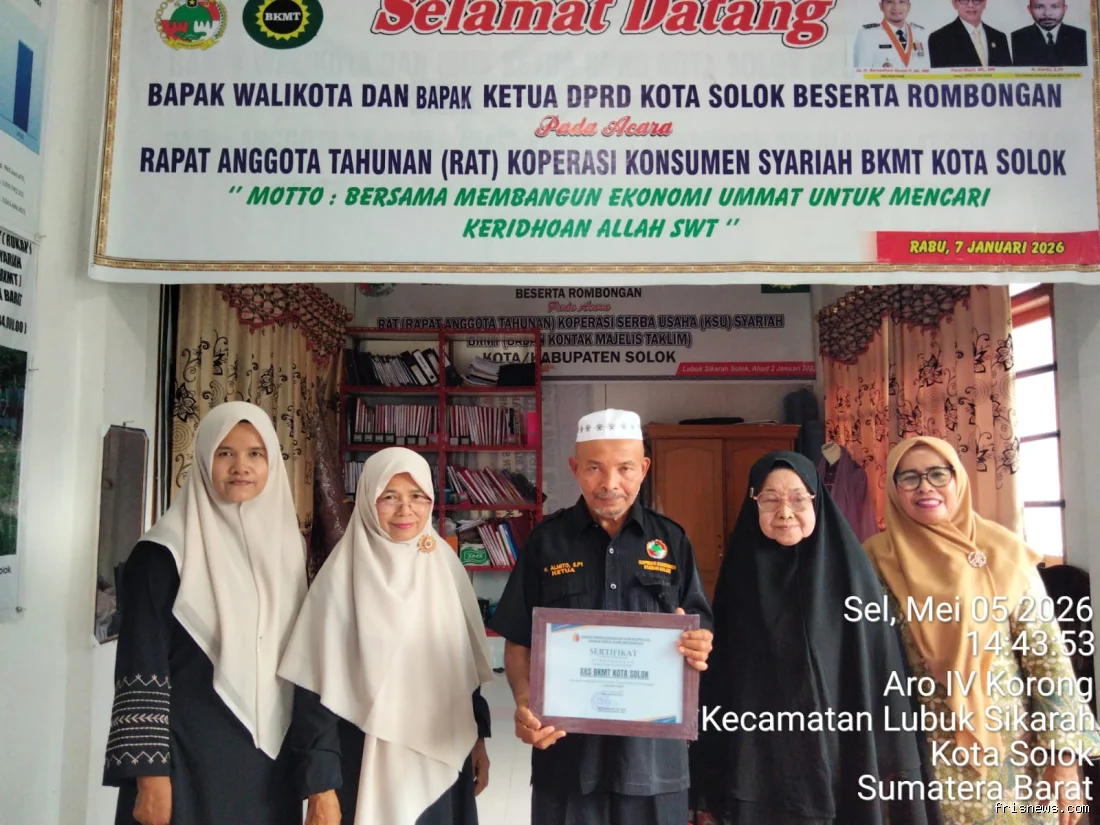 Koperasi Konsumen Syariah BKMT Kota Solok butuh Rp1,19 miliar bangun kantor baru 