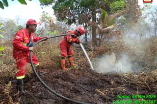 Tim Manggala Agni padamkan hingga dinginkan titik api di tiga lokasi 