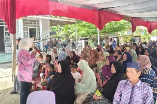 Seratusan warga Tanah Putih diedukasi hindari obat dan pangan mengandung bahan berbahaya