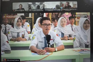 Pelajar SMK Semarang dan Kuching perkuat hubungan Indonesia-Malaysia 