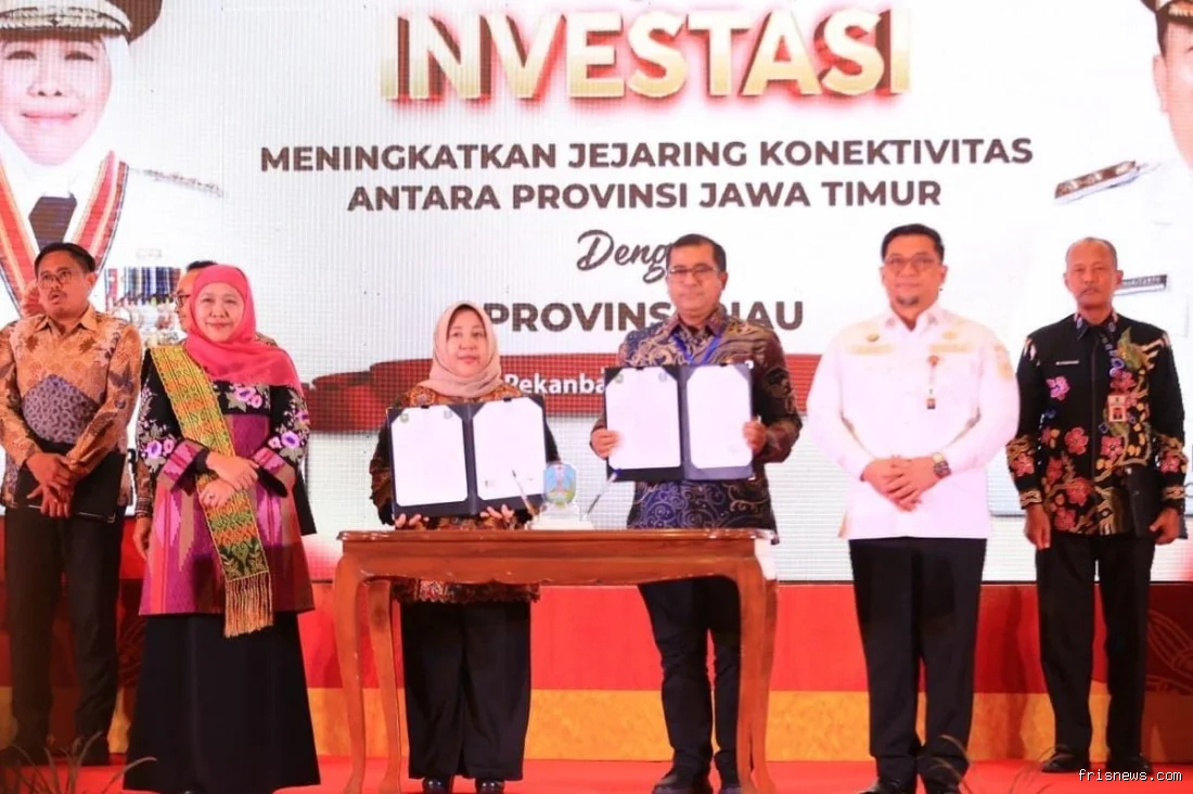 Pemrov Riau-Pemrov Jatim jajaki 11 kerja sama strategis perluas kolaborasi ekonomi 