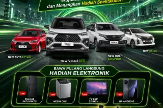 Toyota Pekanbaru dalam pameran,  melaju menuju masa depan 29 Juli-2 Agustus 2026 